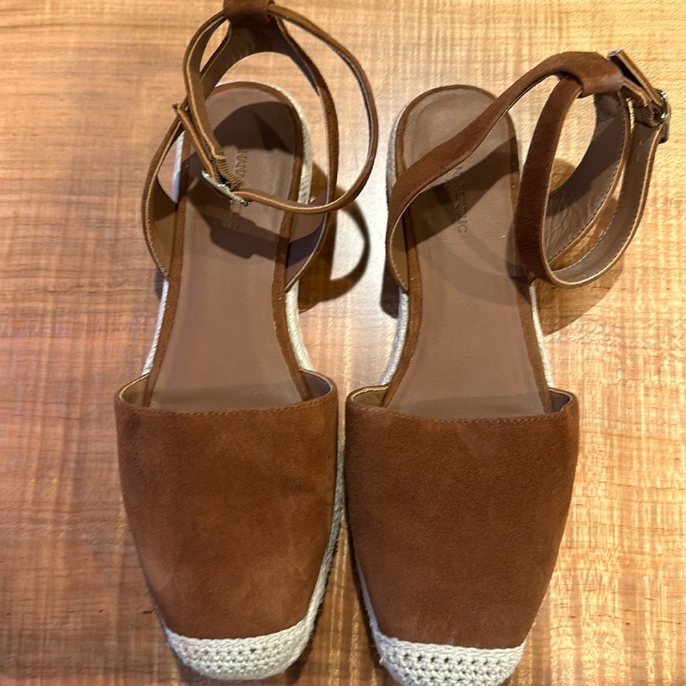 Brown Flat Espadrille